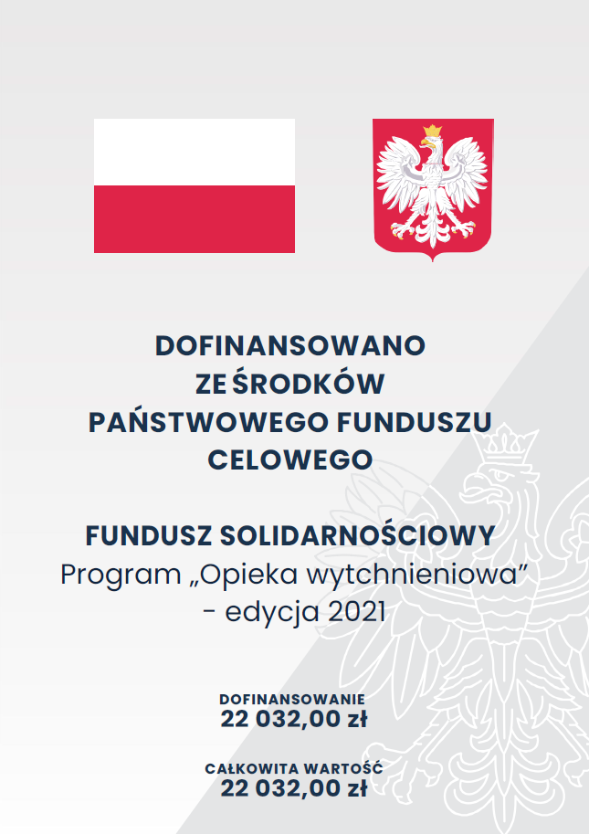 Program „Opieka Wytchnieniowa” – edycja 2021 Wójt Gminy Olszewo-Borki przystąpił do realizacji resortowego Programu Ministra Rodziny i Polityki Społecznej Program „Opieka wytchnieniowa” – edycja 2021 finansowanego ze środków Funduszu Solidarnościowego państwowego funduszu celowego